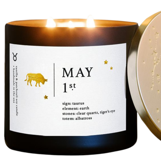 May Birthdate Zodiac Candles For Astrology Guidance