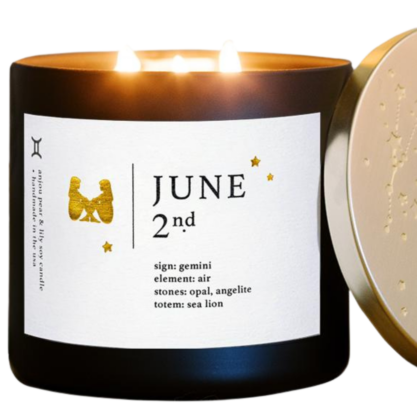 June Birthdate Zodiac Candles with Astrology Guidance