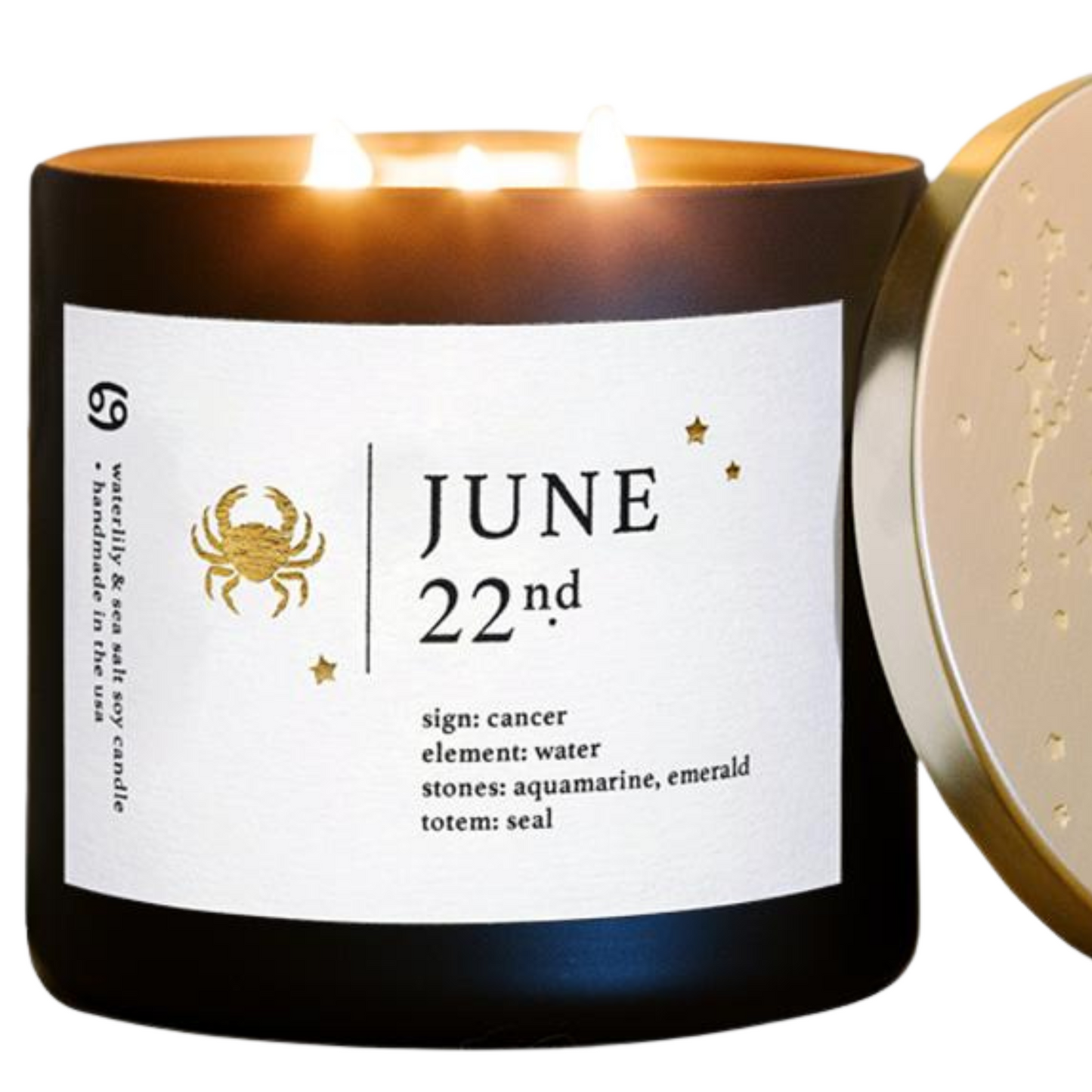 June Birthdate Zodiac Candles with Astrology Guidance
