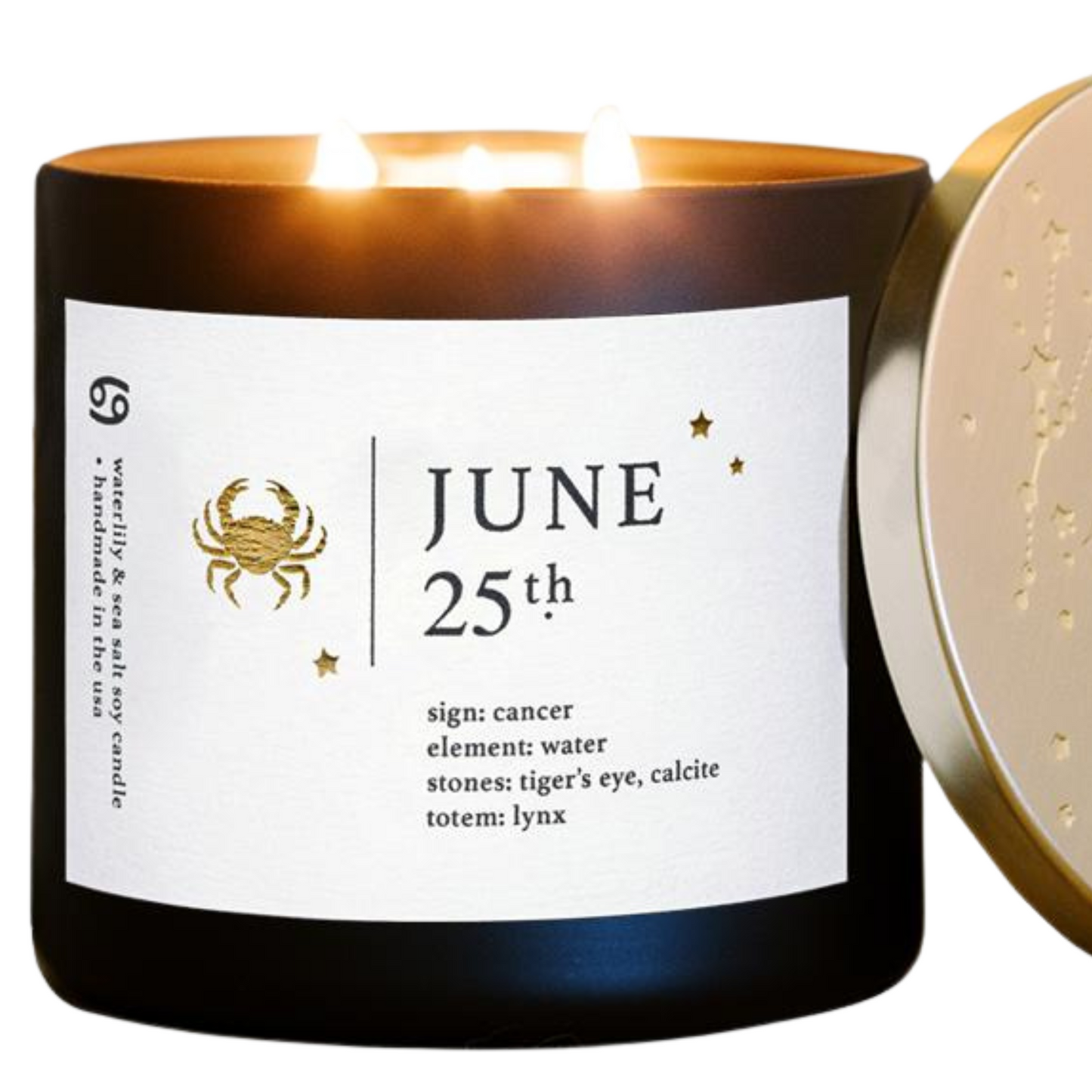 June Birthdate Zodiac Candles with Astrology Guidance
