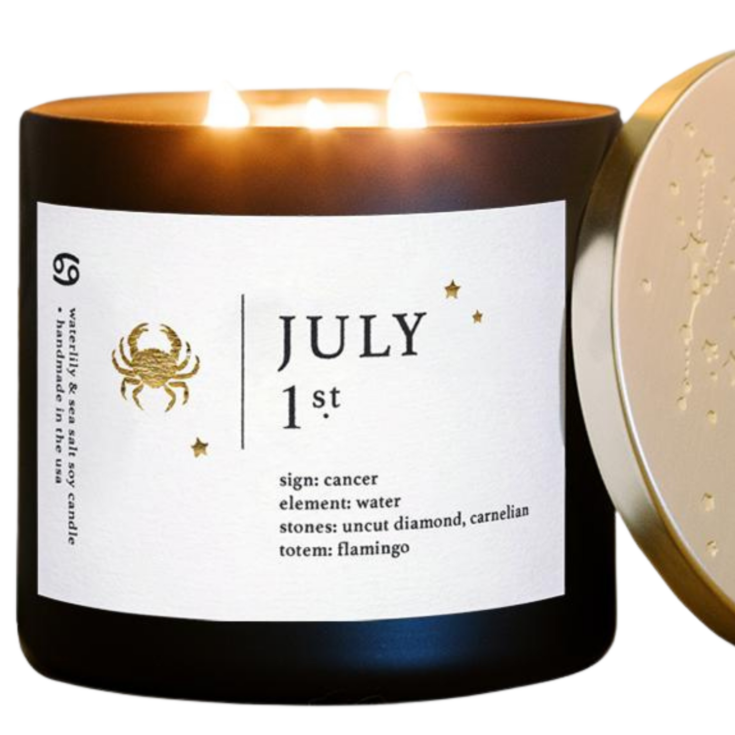 Personalized July Zodiac Candles For Healing Guidance