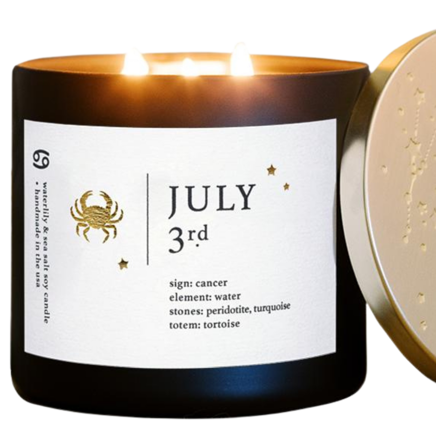 Personalized July Zodiac Candles For Healing Guidance