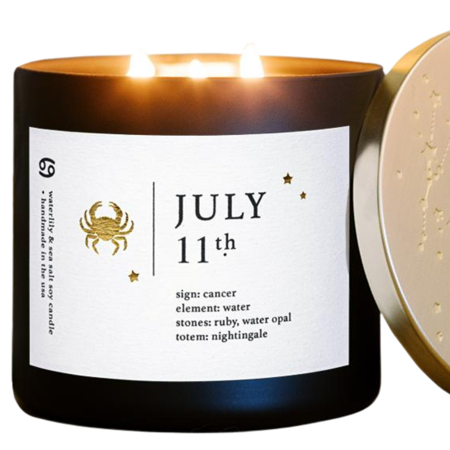 Personalized July Zodiac Candles For Healing Guidance