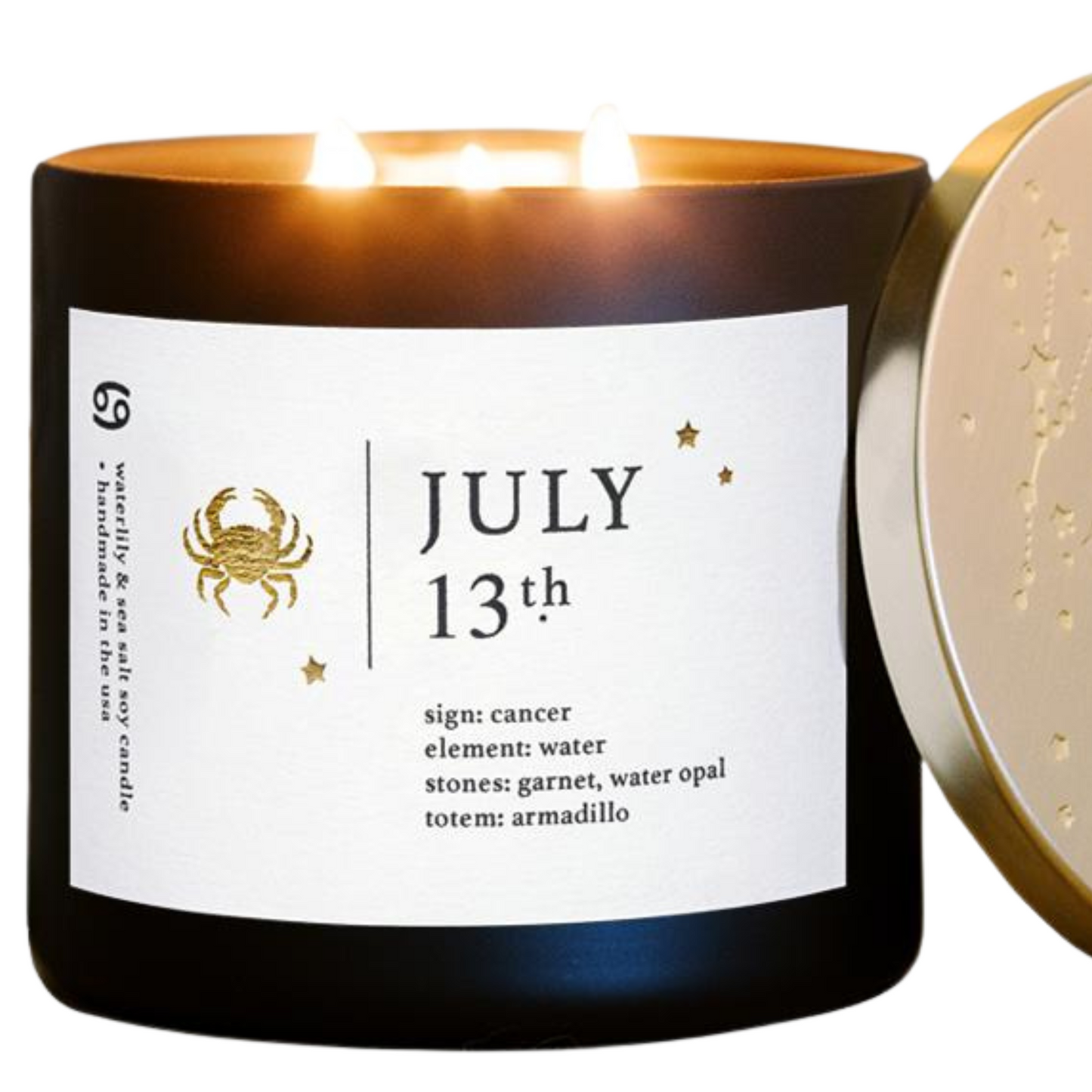 Personalized July Zodiac Candles For Healing Guidance