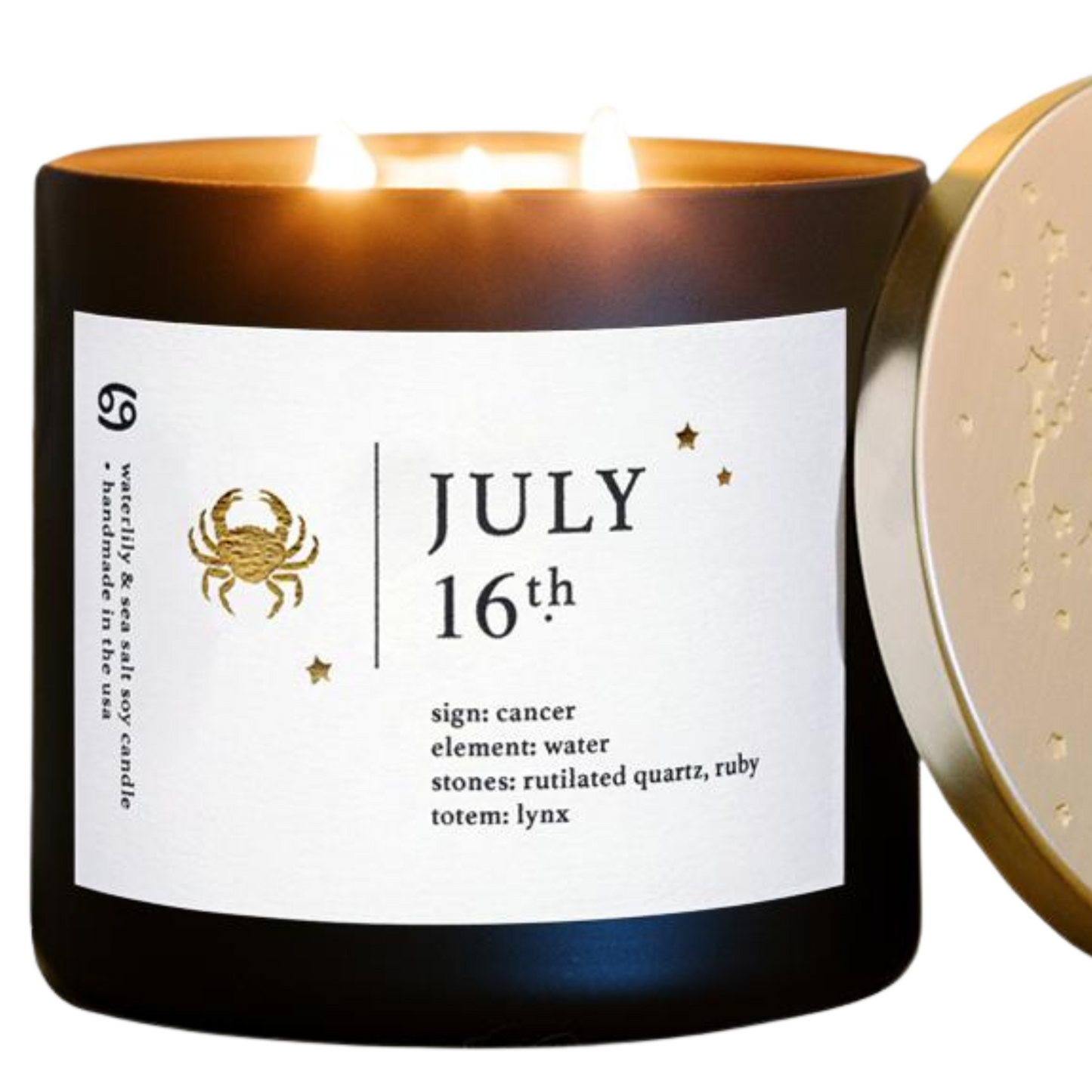 Personalized July Zodiac Candles For Healing Guidance