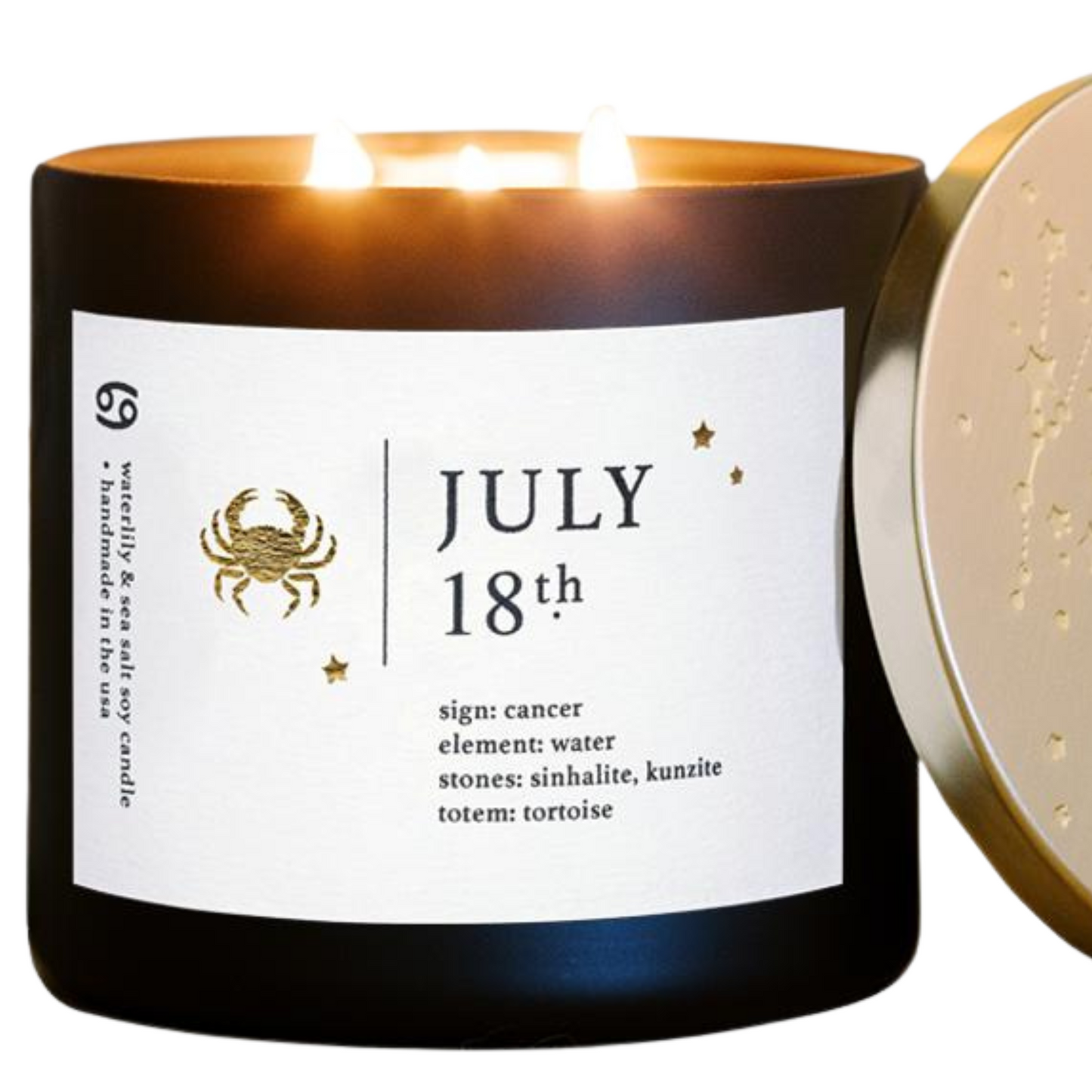 Personalized July Zodiac Candles For Healing Guidance