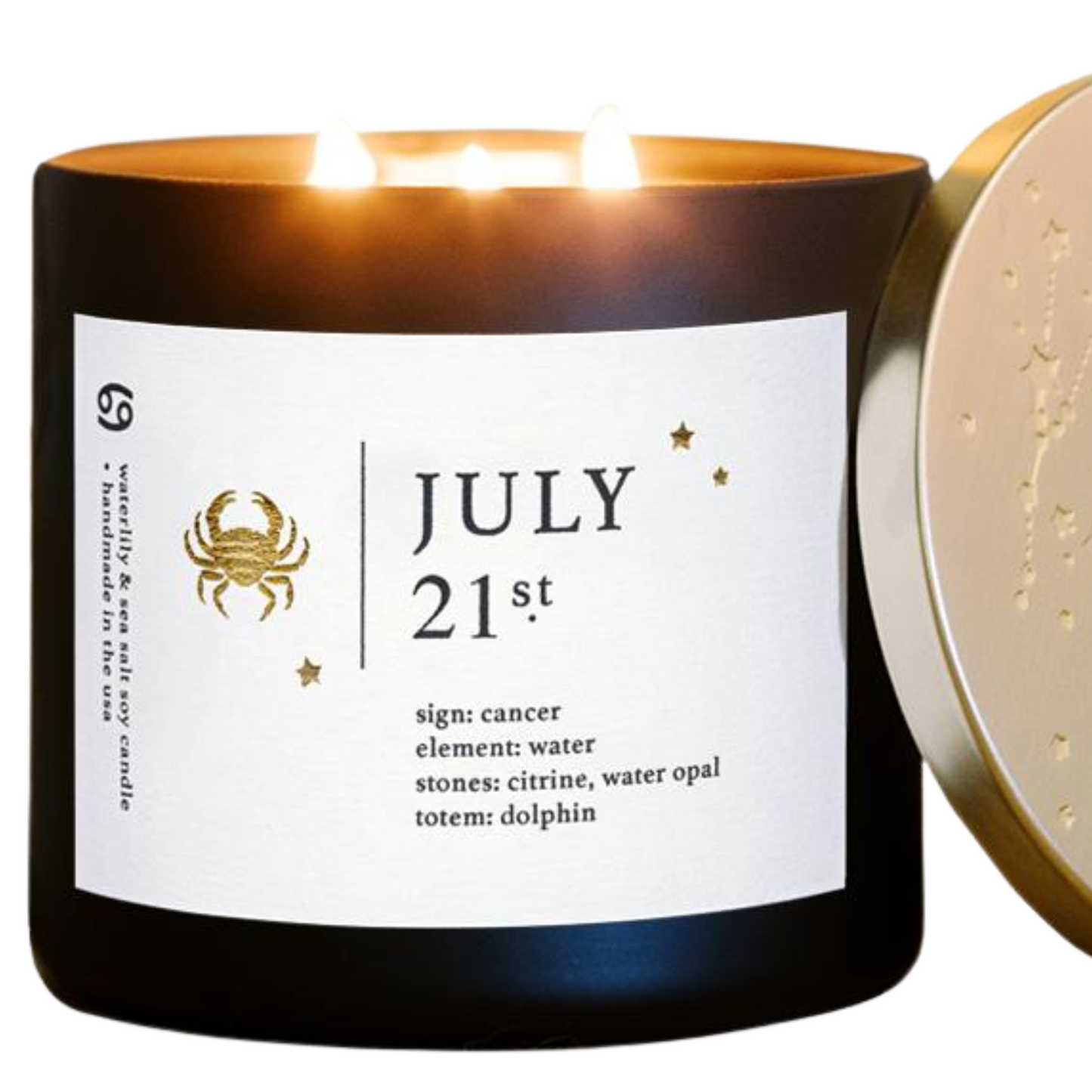 Personalized July Zodiac Candles For Healing Guidance