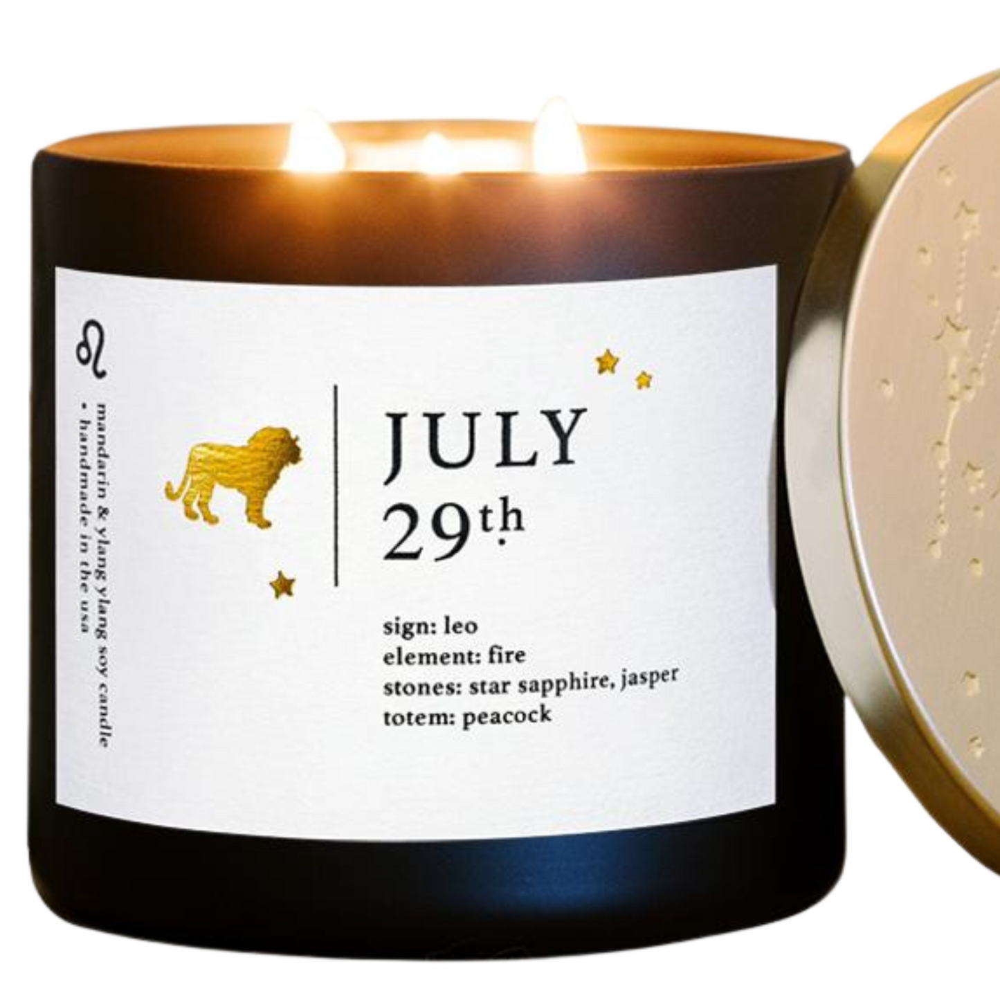 Personalized July Zodiac Candles For Healing Guidance
