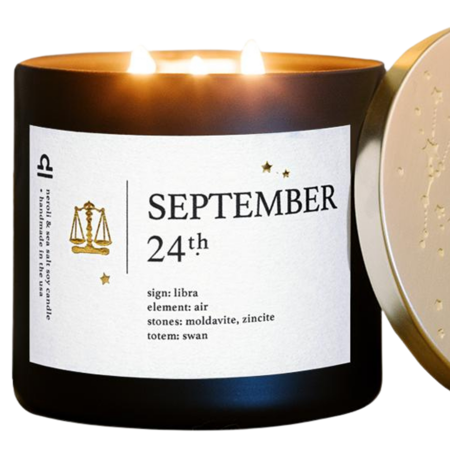 September Zodiac Birthdate Candles with Astrology Reading