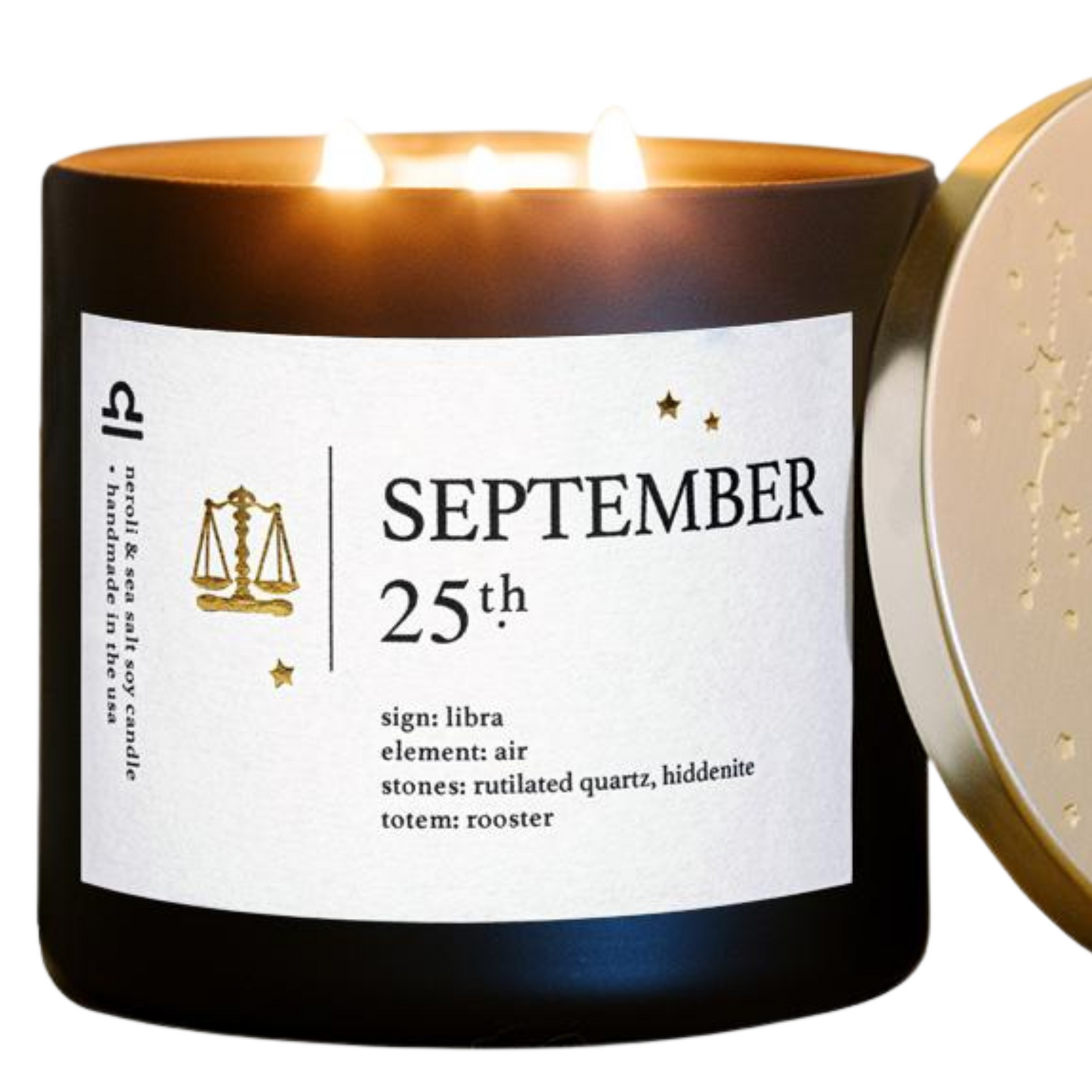 September Zodiac Birthdate Candles with Astrology Reading