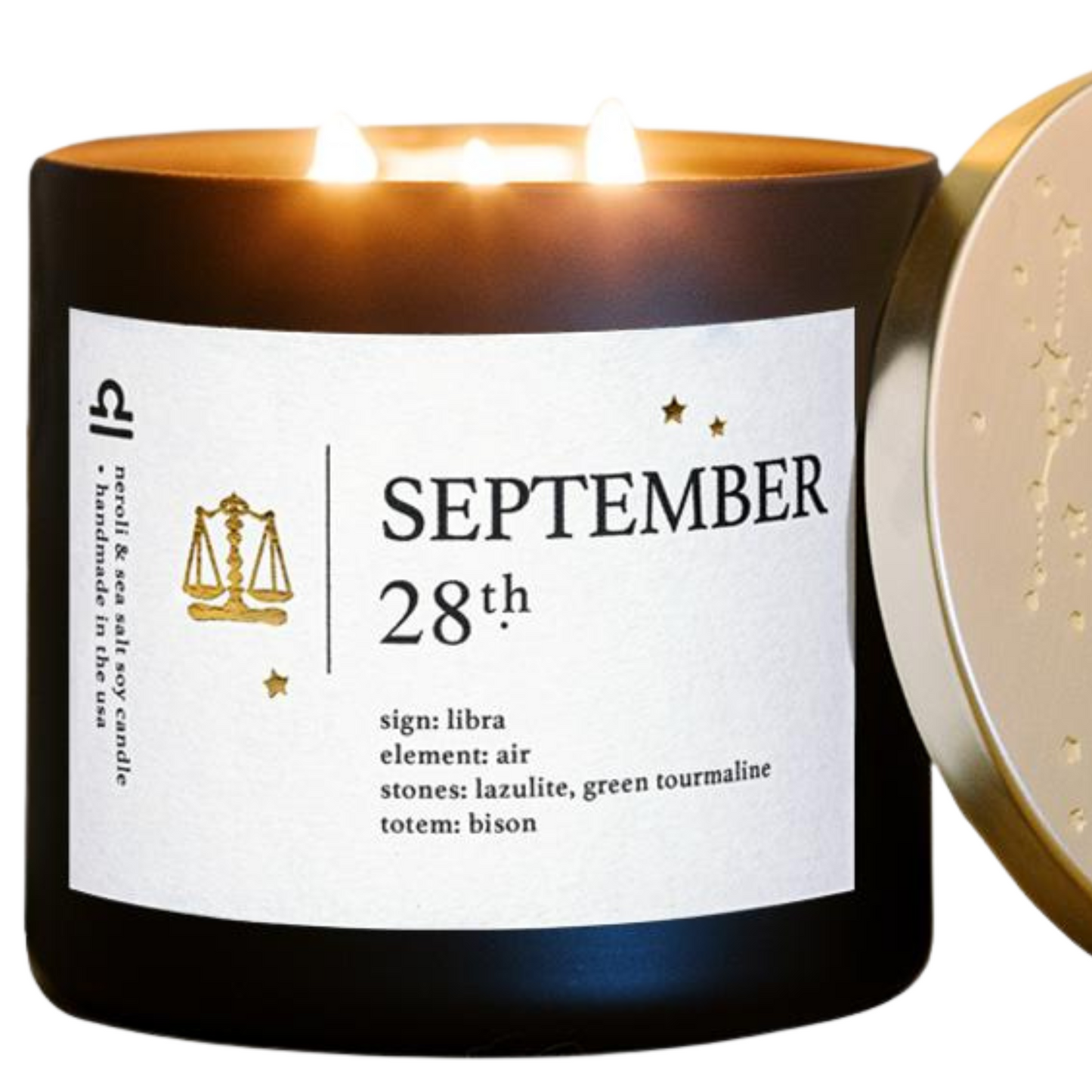 September Zodiac Birthdate Candles with Astrology Reading