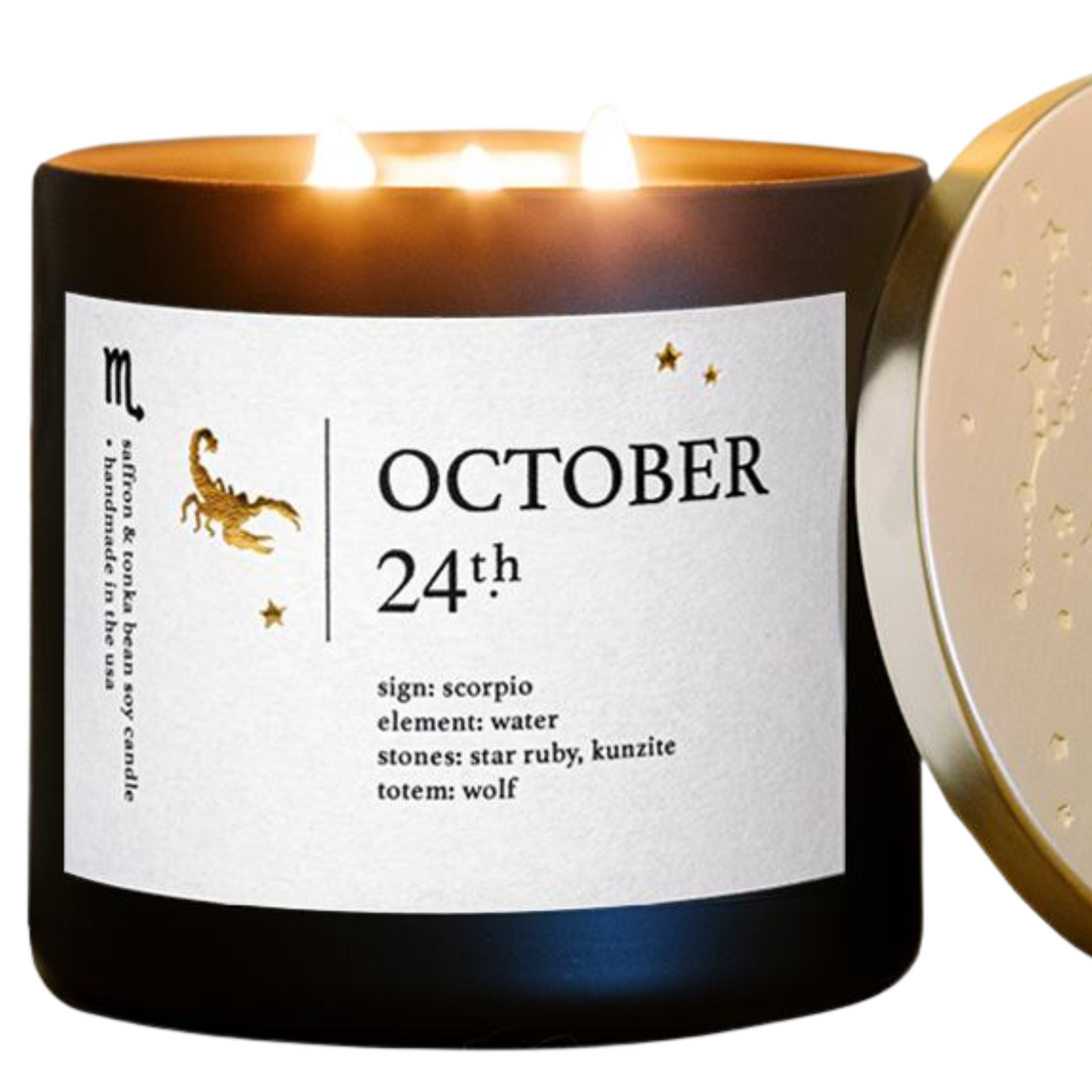 October Birthdate Zodiac Candles for Personal Growth