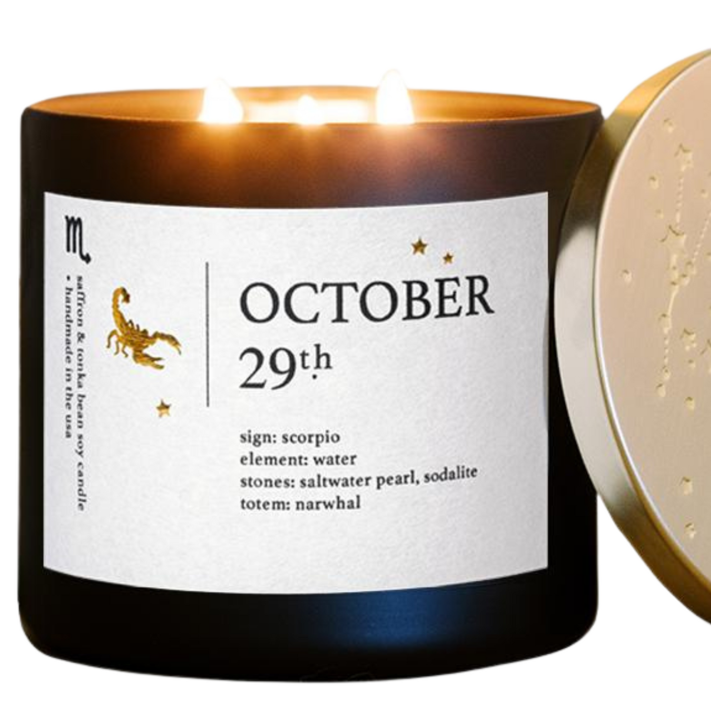 October Birthdate Zodiac Candles for Personal Growth