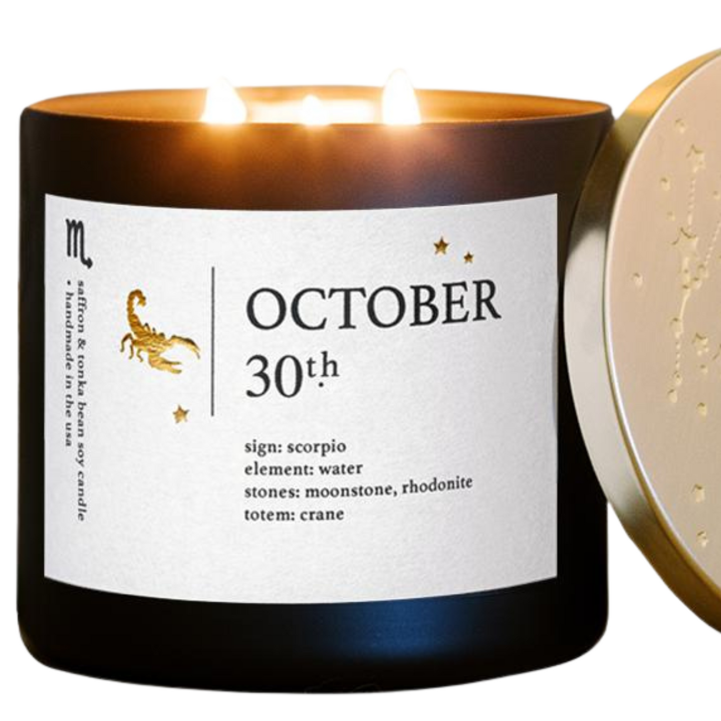 October Birthdate Zodiac Candles for Personal Growth
