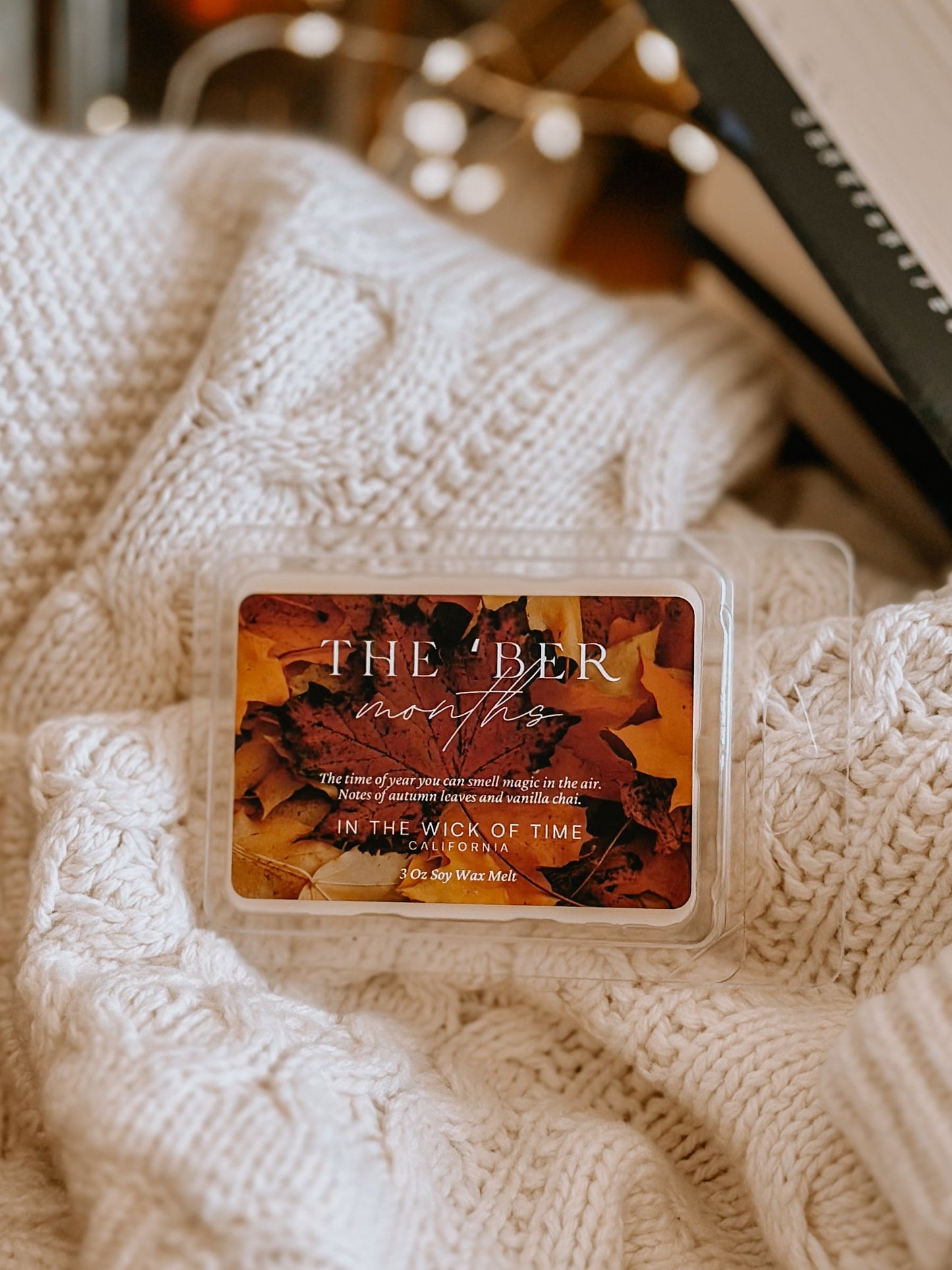 Earthy Spiced Apple Wax Melt for Autumn: The ‘Ber Months