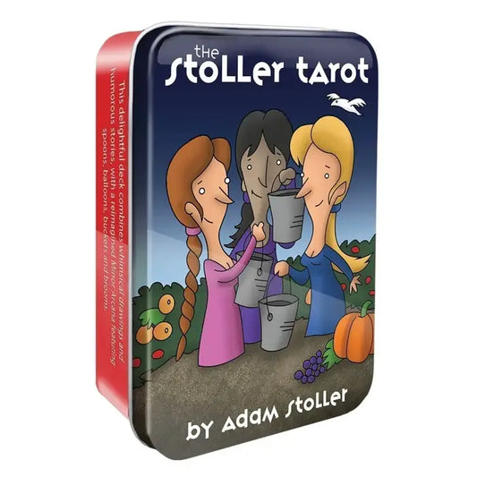 Humorous Stoller Tarot Deck In A Tin | Mystics Vibe