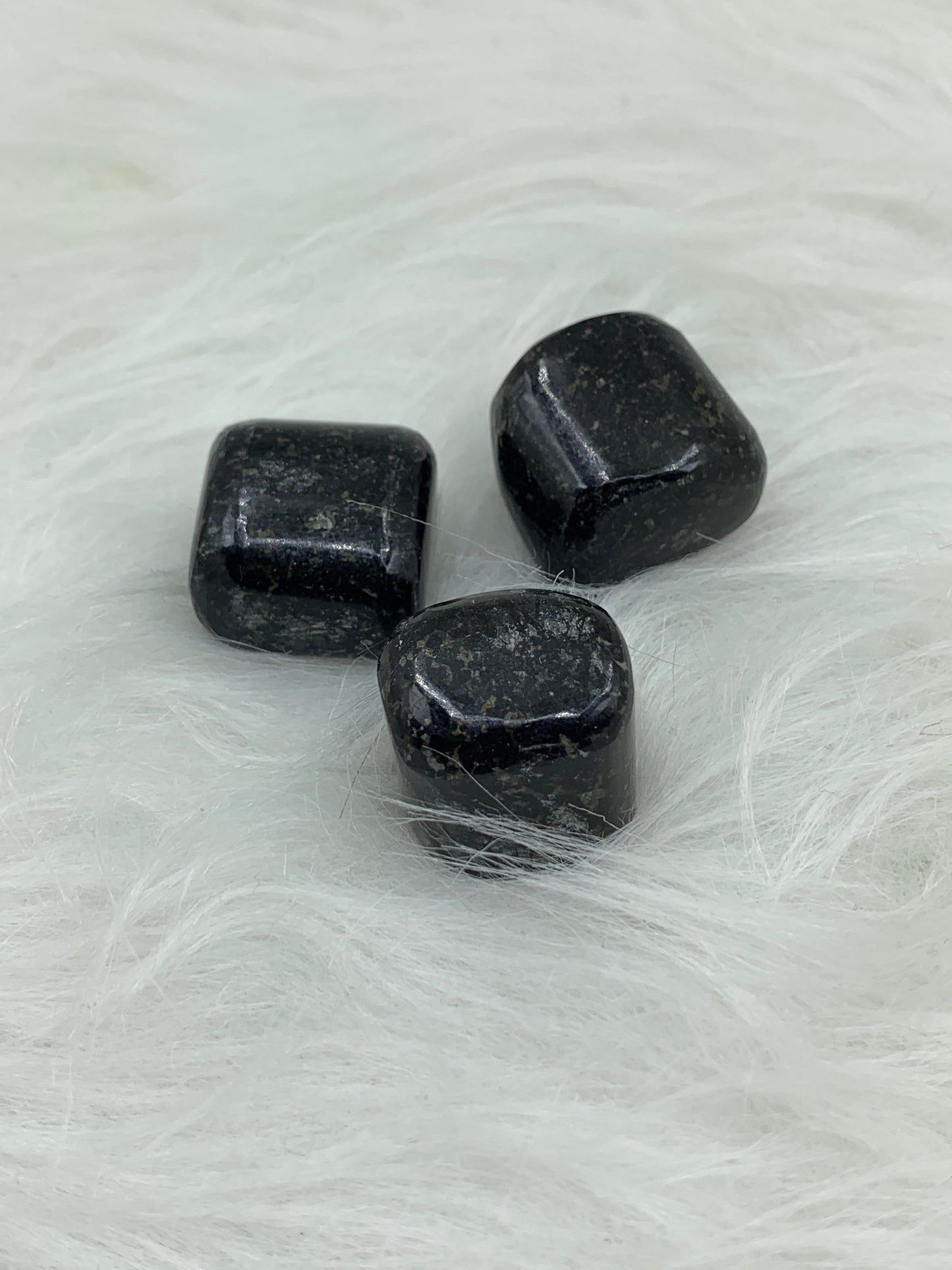 Jasper Black Galaxy - Tumbled