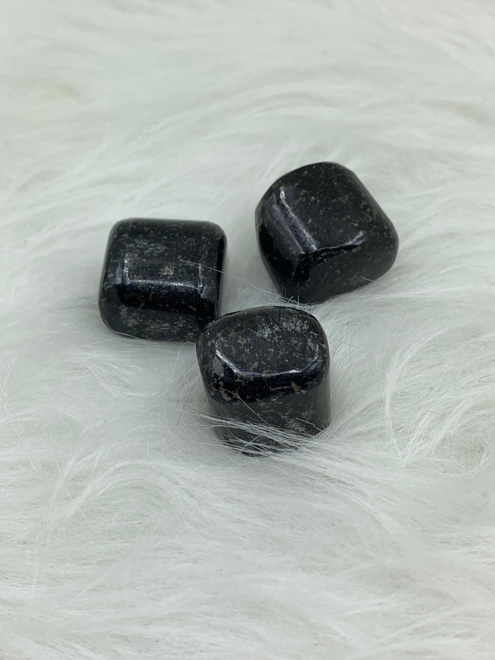 Jasper Black Galaxy - Tumbled