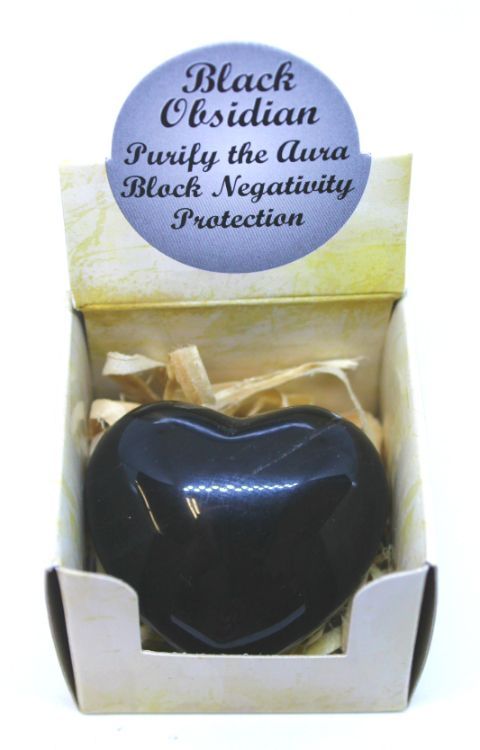 Black Obsidian - Heart Gift Box