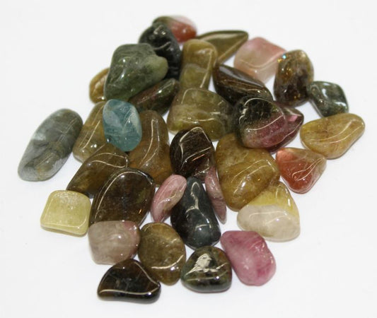 Watermelon Tourmaline Chips 1oz