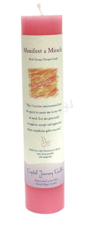 Manifest A Miracle Reiki Pillar