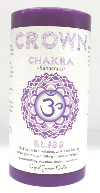 Crown Chakra Pillar Candle