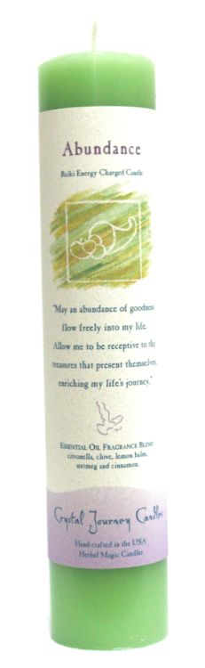 Abundance Reiki Charged Pillar