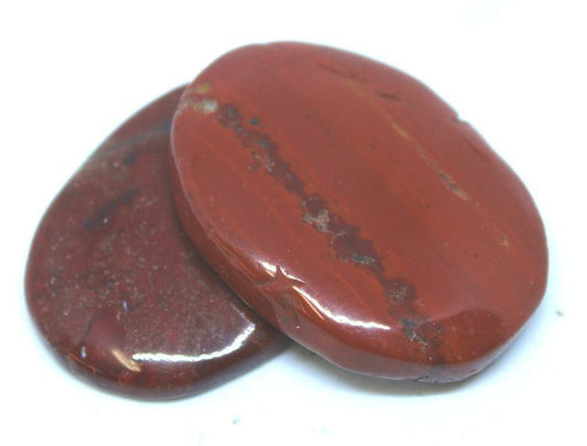 Red Jasper Worry Stone