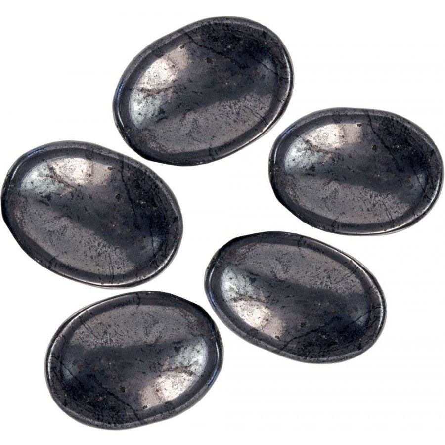 Hematite Magnetic Worry Stone