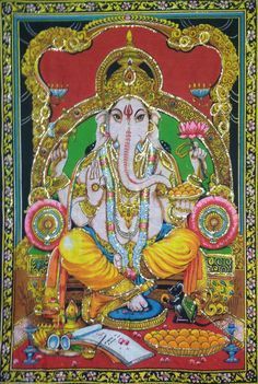 Ganesha Multi Tapestry 30x40