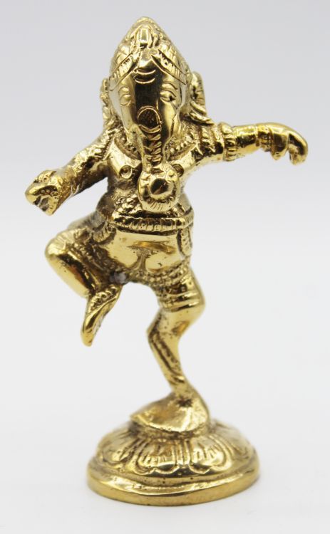 Dancing Ganesh Brass