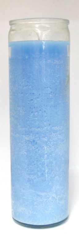 7 Day Candle Light Blue