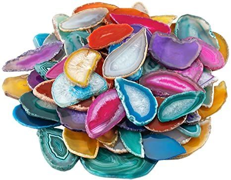 Agate Slices 3"