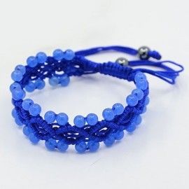 Macrame Jade Bracelet