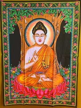 Buddha Bodhi Tree Tapestry