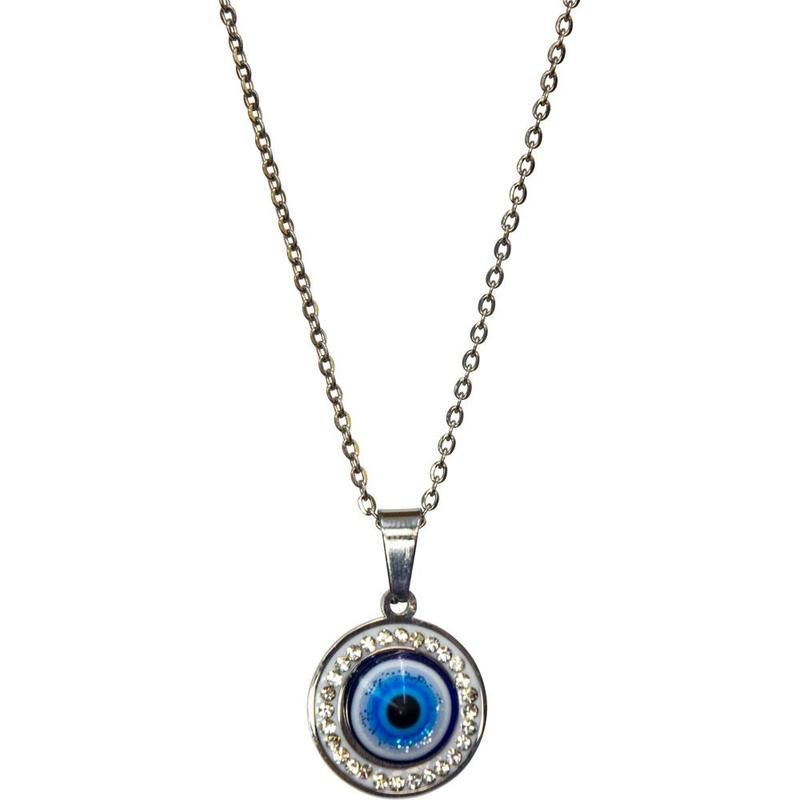 Evil Eye Zirconia Necklace