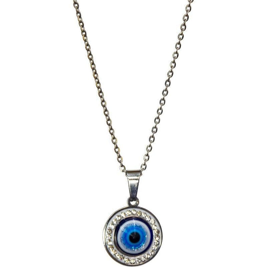 Evil Eye Zirconia Necklace