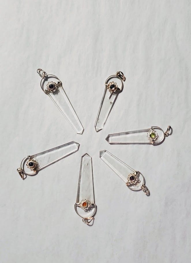 543 Wand Assorted Gemstone Necklace