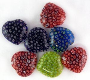 Millefiori Heart