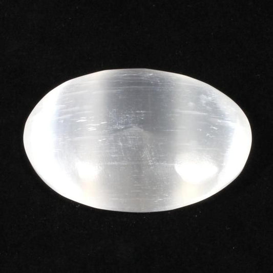 Selenite - Palm Stone