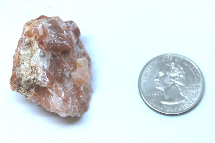 Red Calcite Natural Med