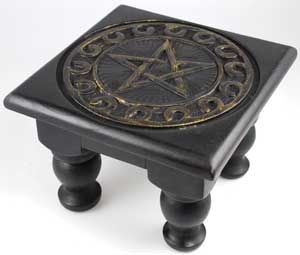 Square Pentagram altar table 6
