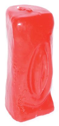 Red Female Gender Candle