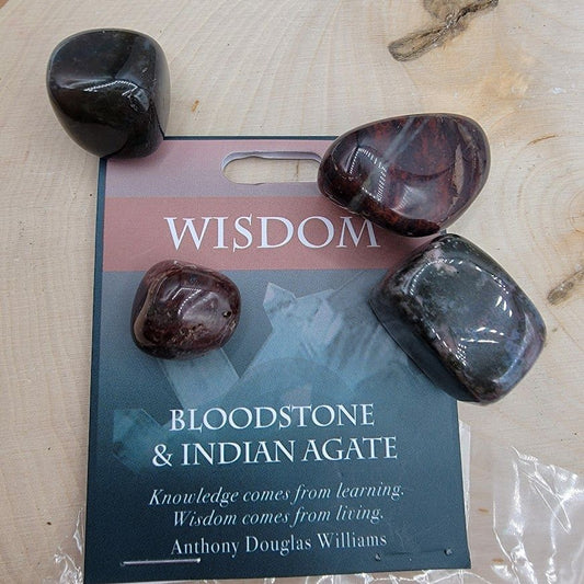Wisdom - Bloodstone/Indian Agat