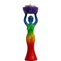Chakra Goddess t-light holder