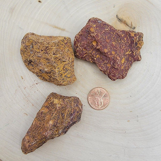 Calligraphy Jasper Rough Med