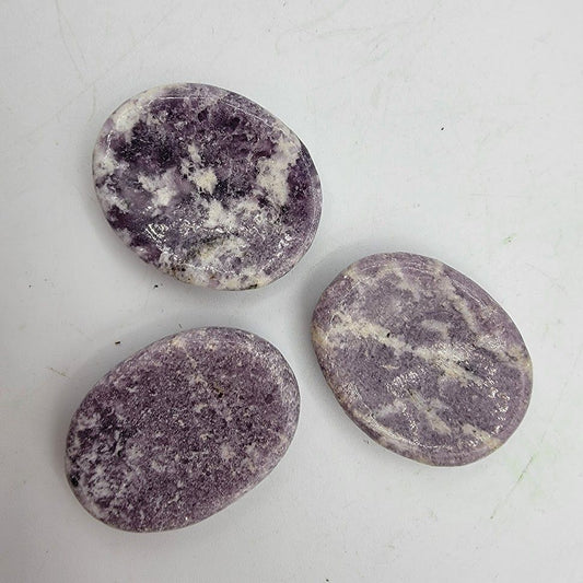 Lepidolite Worry Stone