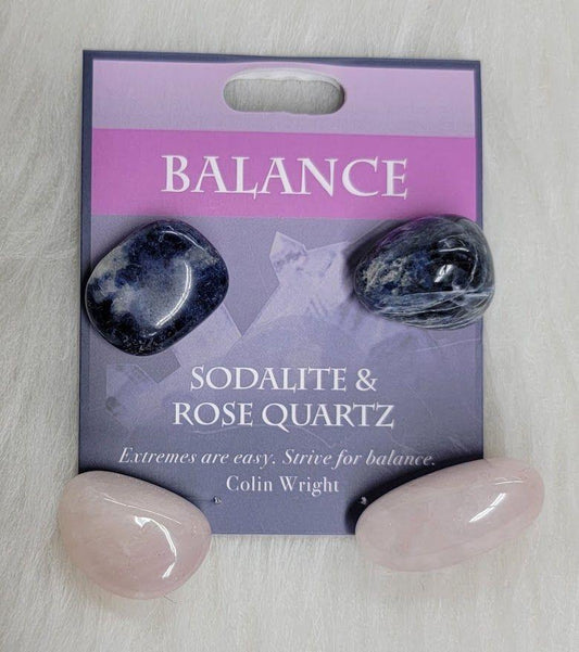 Balance - Sodalite/Rose Quartz