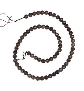 6mm Smoky Quartz Beads 6pk