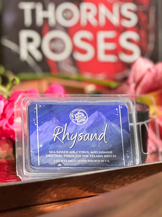 Fresh Sea Citrus Jasmine Scented Rhysand Wax Melt